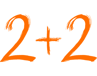 2+2