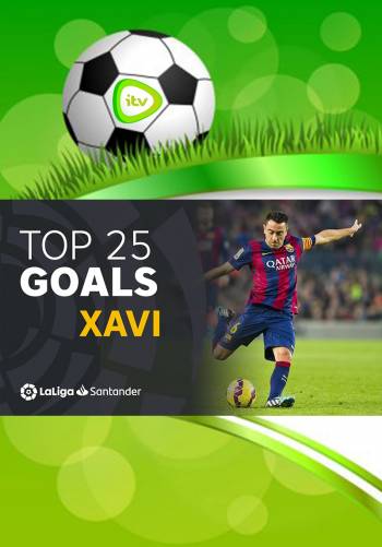TOP 25 GOALS Xavi Hernández en LaLiga Santander