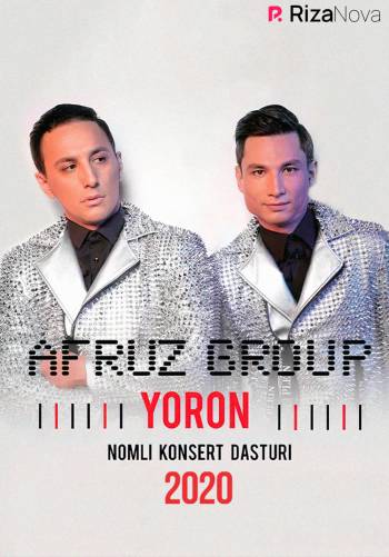 Afruz guruhining 2020-yilgi konsert dasturi