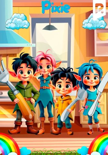 What is in the kitchen? Animation (Pixie)