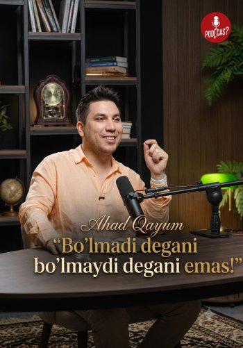 Ahad Qayum: Bo'lmadi degani Bo'lmaydi degani emas.