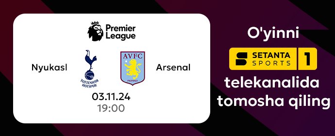 ⚽️APL 10 turi | Tottenxem - Aston Villa